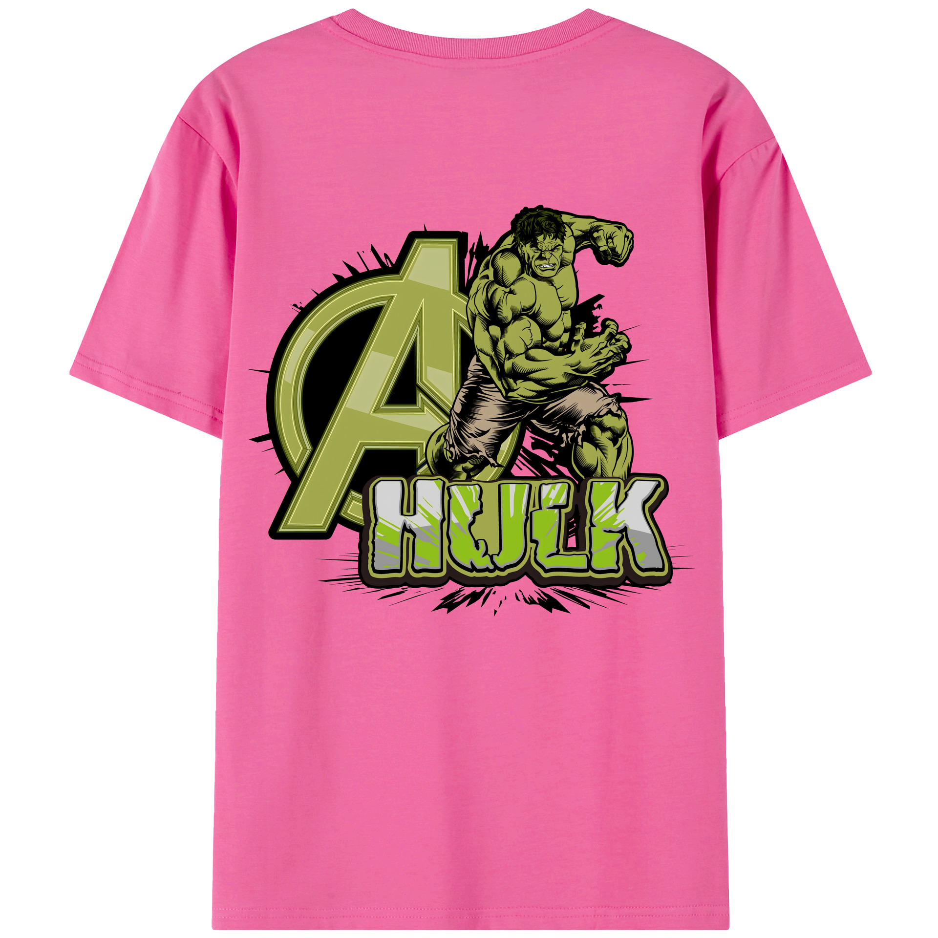 （画像用） アベンジャーズ The Avengers レディース半袖Tシャツ(バックプリント)